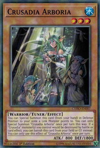 Crusadia Arboria - Cybernetic Horizon (CYHO) #CYHO-EN007 - Common / Short Print YuGiOh Trading Card