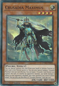 Crusadia Maximus - Cybernetic Horizon (CYHO) #CYHO-EN010 - Super Rare YuGiOh Trading Card