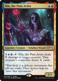 Nin, the Pain Artist - Judge Promos (JDG) #3 - Promo Magic: The Gathering Trading Card