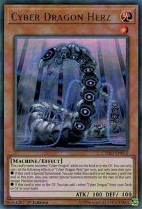 Cyber Dragon Herz - Cybernetic Horizon (CYHO) #CYHO-EN015 - Ultra Rare YuGiOh Trading Card