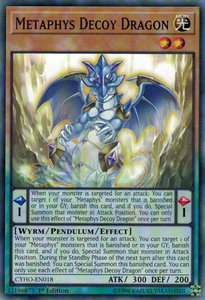 Metaphys Decoy Dragon - Cybernetic Horizon (CYHO) #CYHO-EN018 - Common / Short Print YuGiOh Trading Card