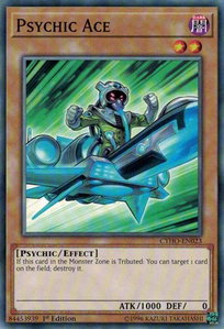 Psychic Ace - Cybernetic Horizon (CYHO) #CYHO-EN023 - Common / Short Print YuGiOh Trading Card