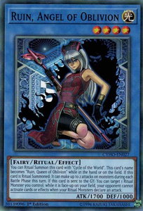 Ruin, Angel of Oblivion - Cybernetic Horizon (CYHO) #CYHO-EN027 - Common / Short Print YuGiOh Trading Card