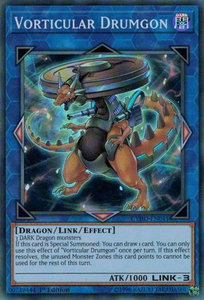Vorticular Drumgon - Cybernetic Horizon (CYHO) #CYHO-EN041 - Super Rare YuGiOh Trading Card