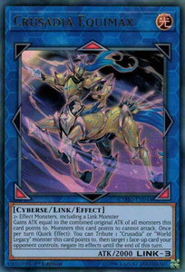 Crusadia Equimax - Cybernetic Horizon (CYHO) #CYHO-EN044 - Ultra Rare YuGiOh Trading Card