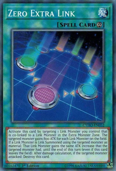 Zero Extra Link - Cybernetic Horizon YuGiOh trading card
