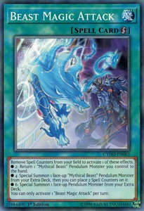 Beast Magic Attack - Cybernetic Horizon (CYHO) #CYHO-EN063 - Common / Short Print YuGiOh Trading Card