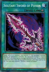 Solitary Sword of Poison - Cybernetic Horizon (CYHO) #CYHO-EN065 - Common / Short Print YuGiOh Trading Card