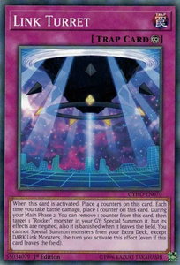 Link Turret - Cybernetic Horizon (CYHO) #CYHO-EN070 - Common / Short Print YuGiOh Trading Card