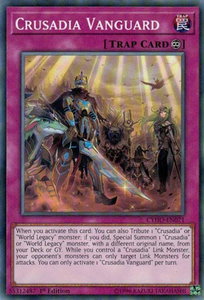 Crusadia Vanguard - Cybernetic Horizon (CYHO) #CYHO-EN071 - Common / Short Print YuGiOh Trading Card