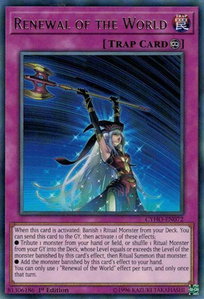 Renewal of the World - Cybernetic Horizon (CYHO) #CYHO-EN072 - Rare YuGiOh Trading Card