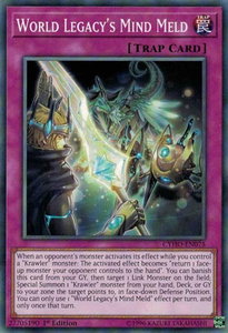 World Legacy's Mind Meld - Cybernetic Horizon (CYHO) #CYHO-EN075 - Common / Short Print YuGiOh Trading Card