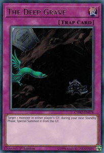 The Deep Grave - Cybernetic Horizon (CYHO) #CYHO-EN078 - Rare YuGiOh Trading Card