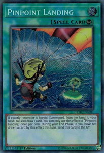 Pinpoint Landing - Cybernetic Horizon (CYHO) #CYHO-EN081 - Secret Rare YuGiOh Trading Card
