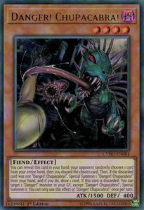 Danger! Chupacabra! - Cybernetic Horizon (CYHO) #CYHO-EN084 - Ultra Rare YuGiOh Trading Card