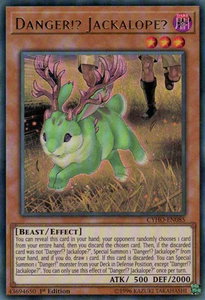 Danger!? Jackalope? - Cybernetic Horizon (CYHO) #CYHO-EN085 - Ultra Rare YuGiOh Trading Card