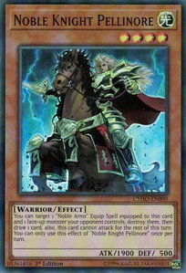 Noble Knight Pellinore - Cybernetic Horizon (CYHO) #CYHO-EN090 - Super Rare YuGiOh Trading Card
