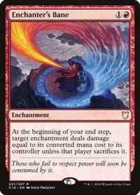 Enchanter's Bane - Commander 2018 (C18) #21 - Rare Magic: The Gathering Trading Card