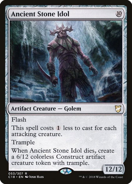 Ancient Stone Idol - Commander 2018 Magic: The Gathering trading card