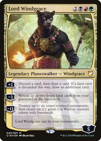 Lord Windgrace - Commander 2018 (C18) #43 - Mythic Magic: The Gathering Trading Card