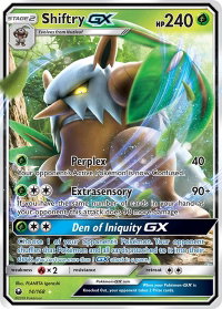 Shiftry GX - SM - Celestial Storm (CES) #14/168 - Ultra Rare Pokémon Trading Card