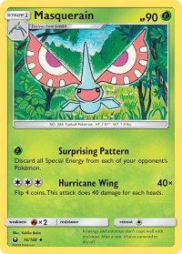 Masquerain - SM - Celestial Storm (CES) #16/168 - Uncommon Pokémon Trading Card