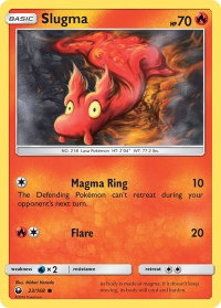 Slugma - SM - Celestial Storm (CES) #23/168 - Common Pokémon Trading Card