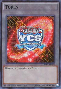 Yu-Gi-Oh Championship Series Token (2015 Pre-registration) - Yu-Gi-Oh! Tokens (TKN) #TKN4-EN024 - Super Rare YuGiOh Trading Card