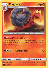 Magcargo - SM - Celestial Storm (CES) #24/168 - Rare Pokémon Trading Card