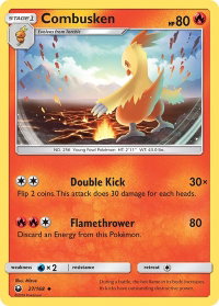 Combusken - SM - Celestial Storm (CES) #27/168 - Uncommon Pokémon Trading Card