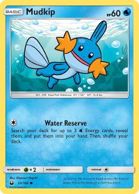 Mudkip (32) - SM - Celestial Storm (CES) #32/168 - Common Pokémon Trading Card