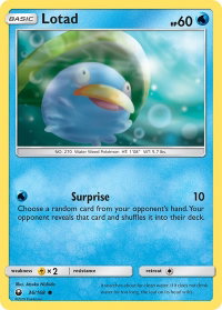 Lotad - SM - Celestial Storm (CES) #36/168 - Common Pokémon Trading Card