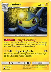 Lanturn - SM - Celestial Storm (CES) #50/168 - Uncommon Pokémon Trading Card