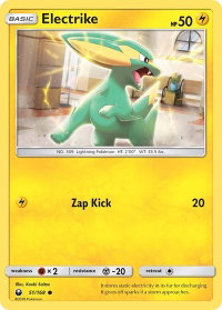 Electrike - SM - Celestial Storm (CES) #51/168 - Common Pokémon Trading Card