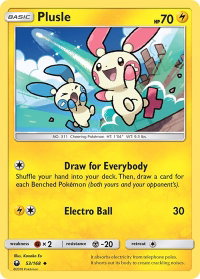 Plusle - SM - Celestial Storm (CES) #53/168 - Uncommon Pokémon Trading Card
