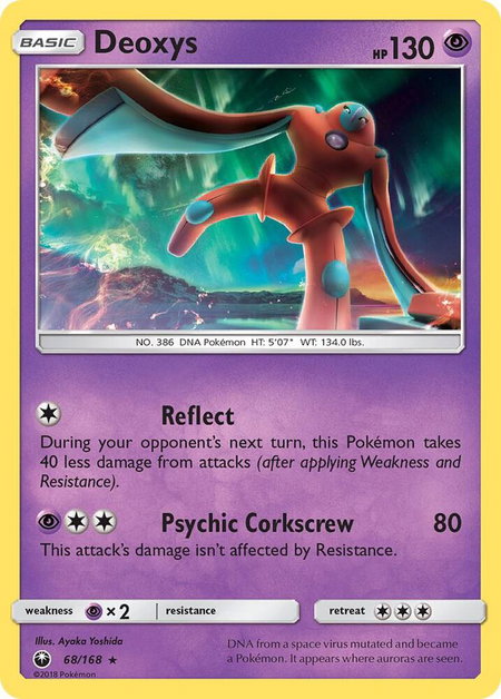 Deoxys (68) - SM - Celestial Storm Pokémon trading card