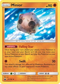 Minior - SM - Celestial Storm (CES) #83/168 - Uncommon Pokémon Trading Card