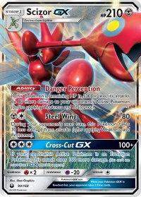 Scizor GX - SM - Celestial Storm (CES) #90/168 - Ultra Rare Pokémon Trading Card