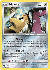 Mawile - SM - Celestial Storm (CES) #91/168 - Uncommon Pokémon Trading Card