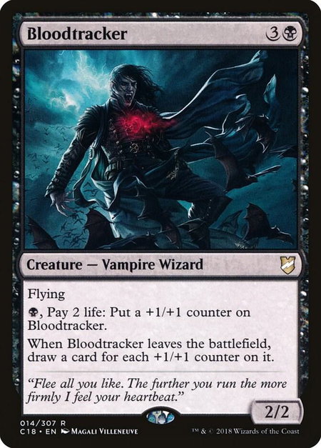 Bloodtracker - Commander 2018 Magic: The Gathering trading card