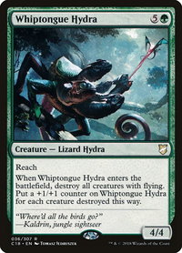 Whiptongue Hydra - Commander 2018 (C18) #36 - Rare Magic: The Gathering Trading Card