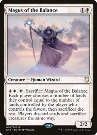 Magus of the Balance - Commander 2018 (C18) #5 - Rare Magic: The Gathering Trading Card