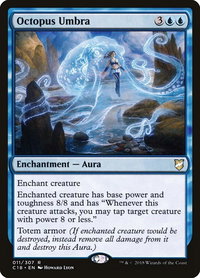 Octopus Umbra - Commander 2018 (C18) #11 - Rare Magic: The Gathering Trading Card