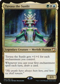Tuvasa the Sunlit - Commander 2018 (C18) #47 - Mythic Magic: The Gathering Trading Card