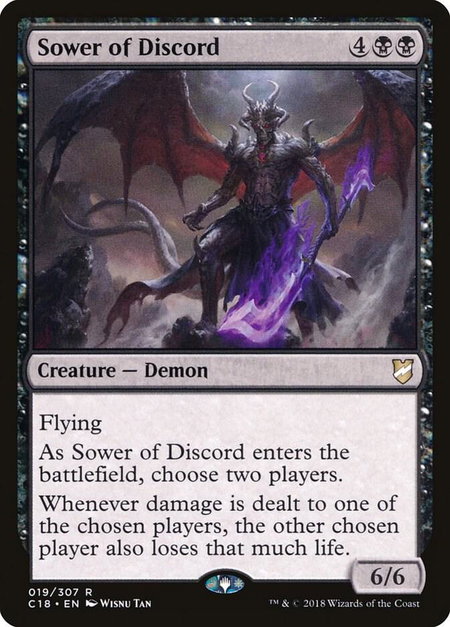 Sower of Discord - Commander 2018 Magic: The Gathering trading card