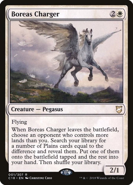 Boreas Charger - Commander 2018 Magic: The Gathering trading card