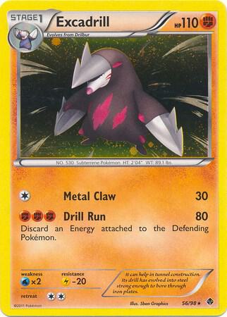 Excadrill - 56/98 (Cosmos Holo) - Blister Exclusives Pokémon trading card