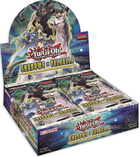 Shadows in Valhalla Booster Box - Shadows in Valhalla YuGiOh trading card