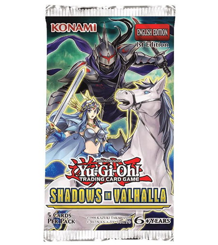 Shadows in Valhalla Booster Pack - Shadows in Valhalla YuGiOh trading card