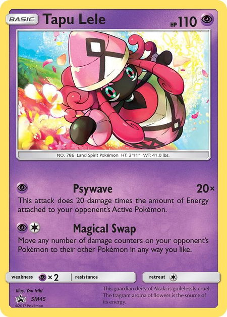 Tapu Lele - SM45 - SM Promos Pokémon trading card